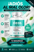 Deos - Suplemento Desodorizante Corporal